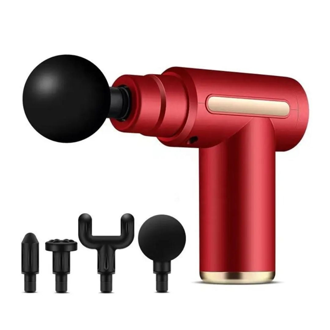5 in 1 Rechargeable Deep Tissue Massage Gun | Full Body Electric Muscle Massager