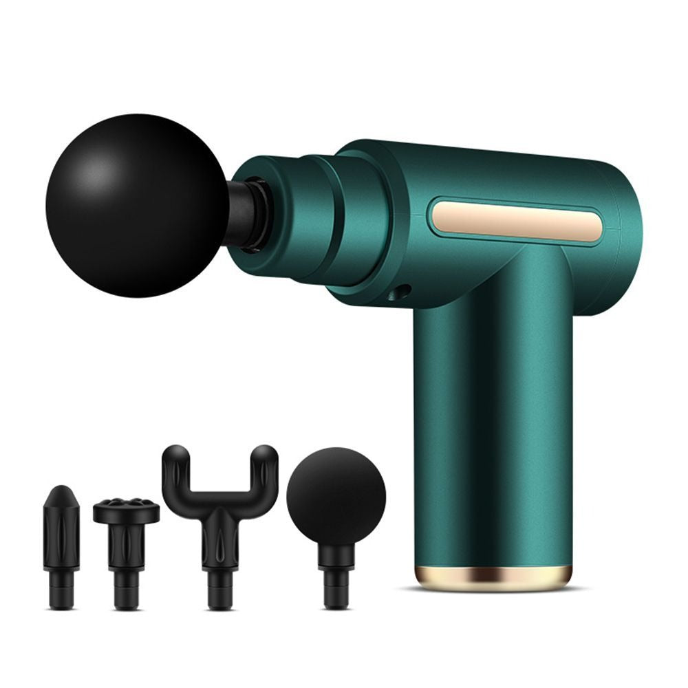 5 in 1 Rechargeable Deep Tissue Massage Gun | Full Body Electric Muscle Massager